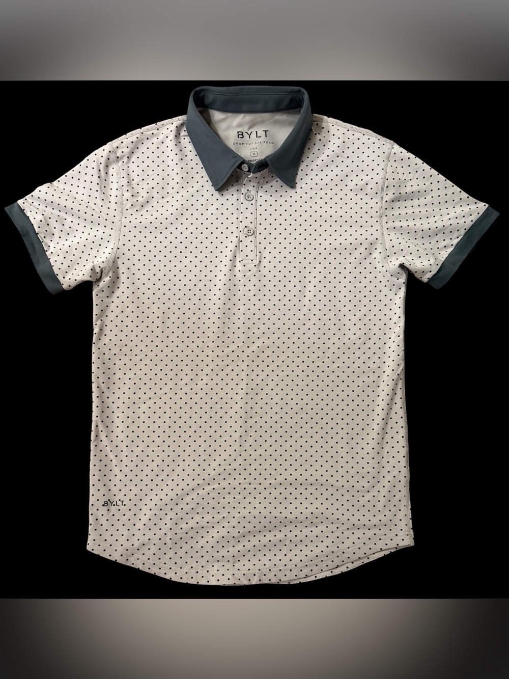 Bylt Lux Drop Cut S/S Polo SZ Small